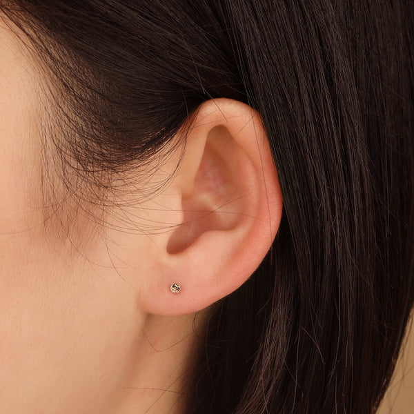 CICI | Textured Dot Stud Earrings