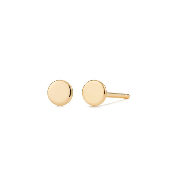 DOT | Disc Stud Earrings