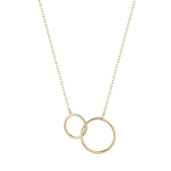HELEN | Interlocking Circle Necklace