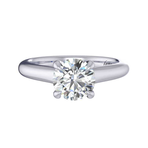 Classic Soltaire with Peek a Boo Diamond