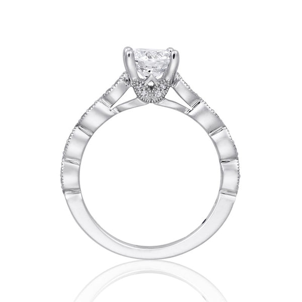 Vintage Marquise Shaped Engagement Ring