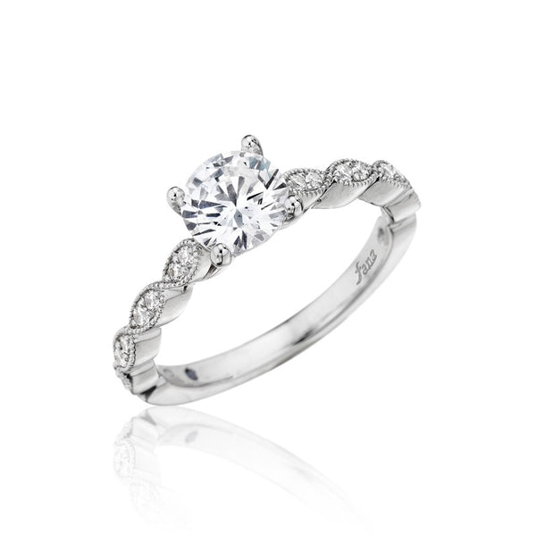Vintage Marquise Shaped Engagement Ring