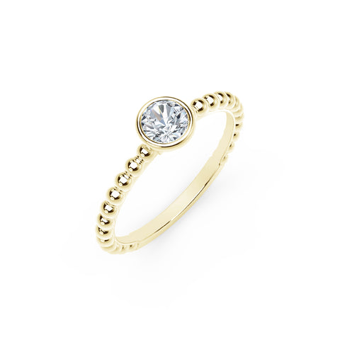 The Forevermark Tribute™ Collection Diamond Stackable Ring 0.10 ctw.